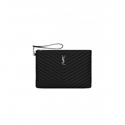 YSL CASSANDRE MATELASSÉ TABLET POUCH IN LEATHER 559193CWU021000 (30*21.5*2cm)